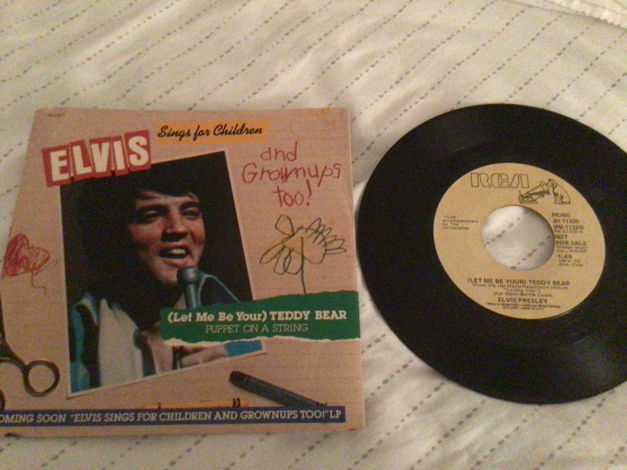 Elvis Presley Promo Mono/Stereo 45 With Picture Sleeve ...