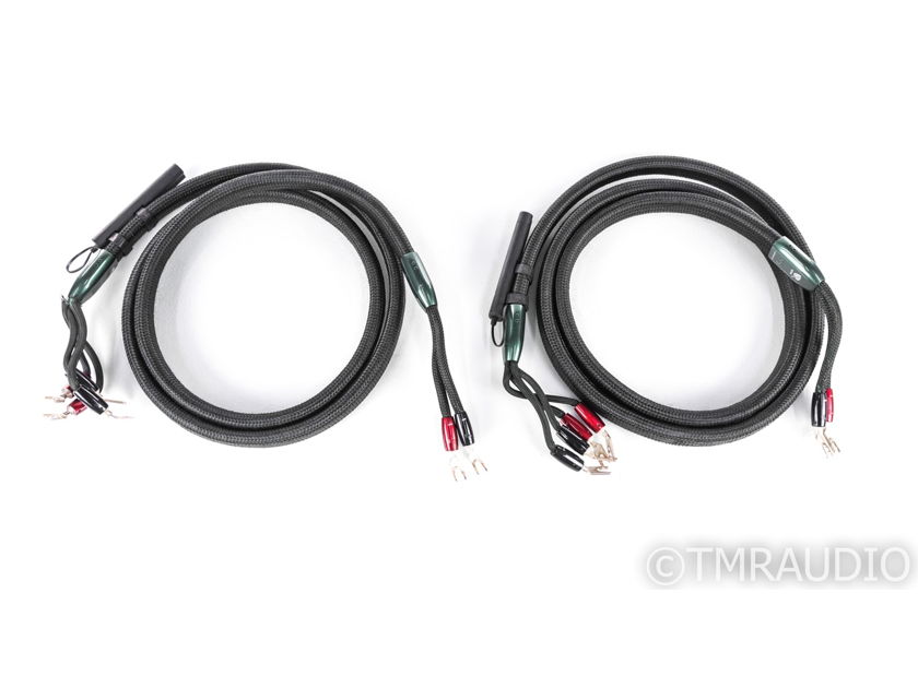 Audioquest Aspen Bi-Wire Speaker Cables; 8ft Pair; 72v DBS (20530)