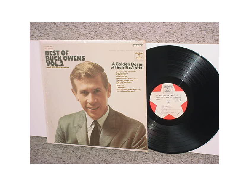 Country best of Buck Owens vol 2 lp record - in shrink Capitol Starline stereo st 2897 Buckaroos a golden dozen of their no.1 hits