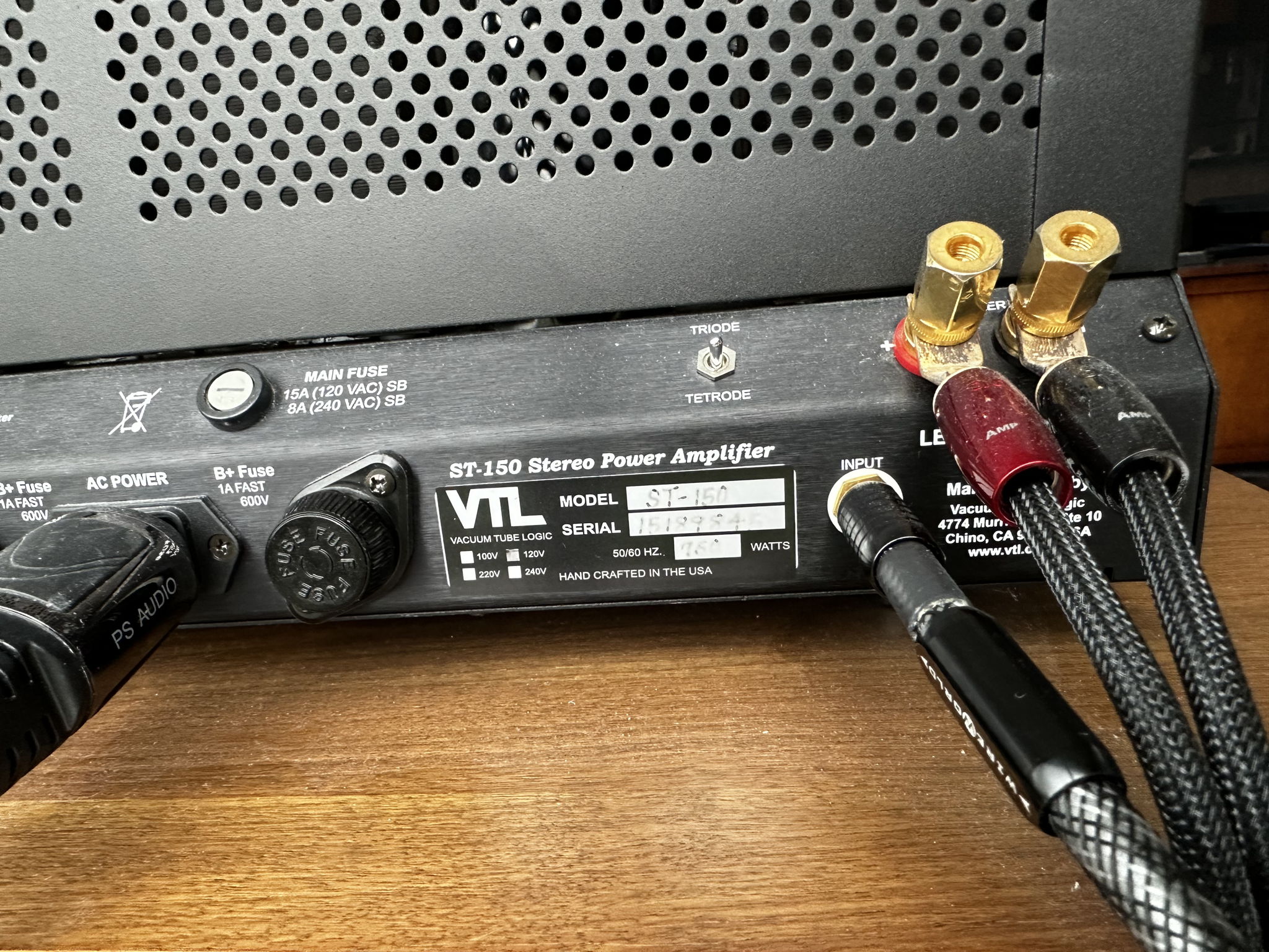 VTL ST-150 Tube Amplifier Amp 10