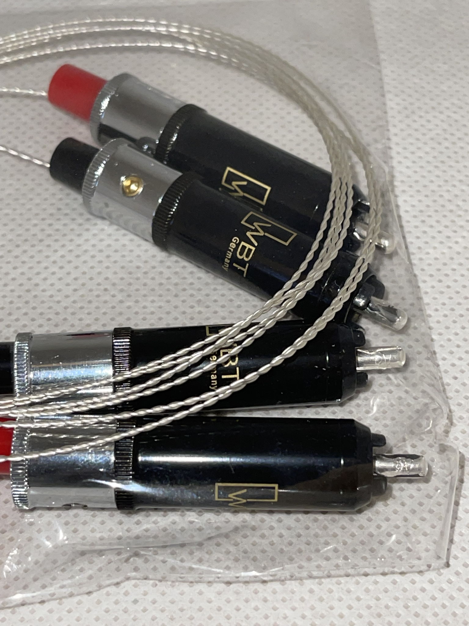 Elf Custom Cables Custom Silver OCC interconnects 1M