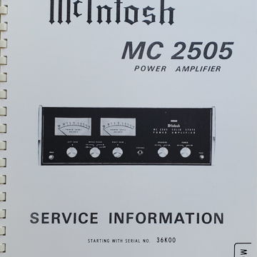 McIntosh MC 2505 * C26 * MR 71 * MCD 7005