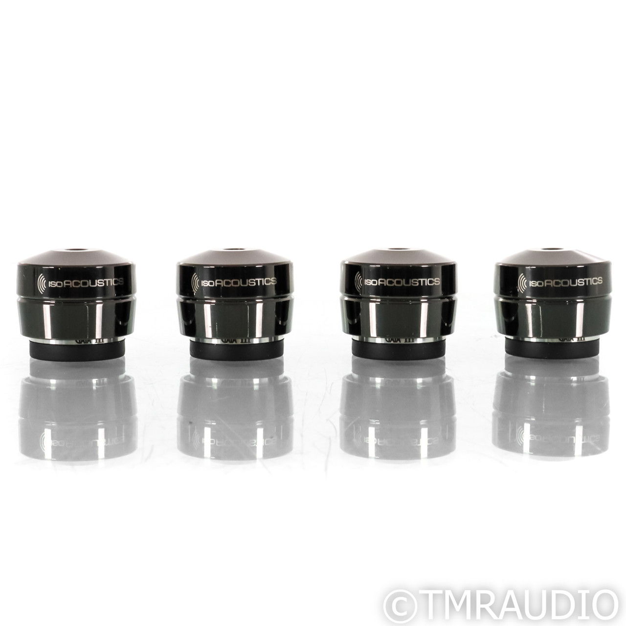 IsoAcoustics Gaia III Isolation Feet; Set of Four w/ Ga...