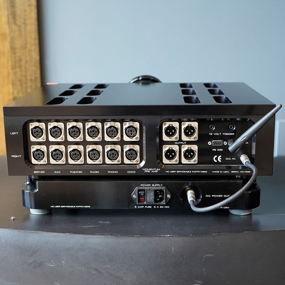 Dan D'Agostino Momentum HD Preamplifier, Black, Demo 5