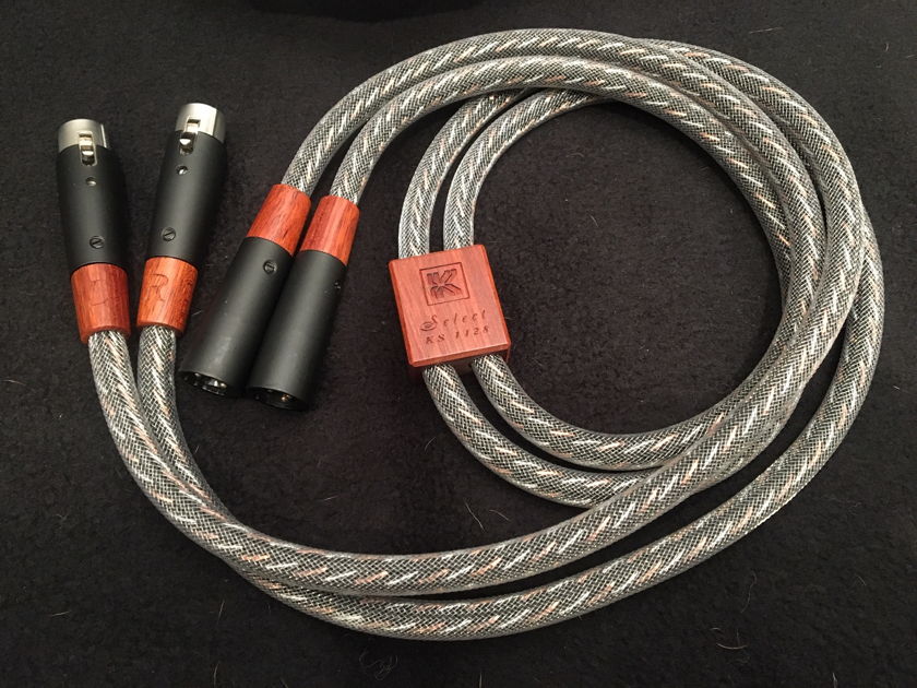 New Price! Kimber Kable KS-1128 1 meter pair balanced XLR interconnects