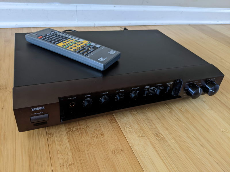 Yamaha CX 2 Vintage Stereo Control Amplifi For Sale Audiogon