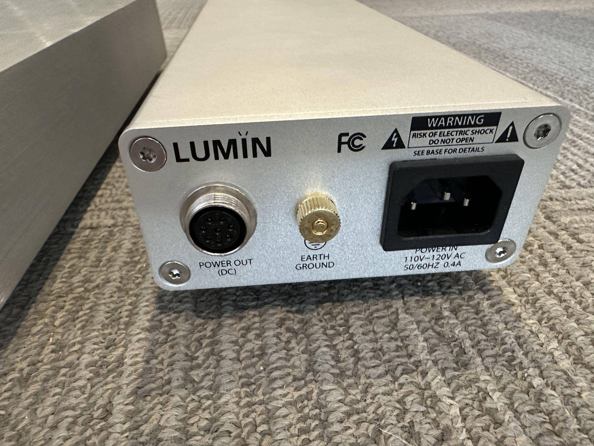 LUMIN A1 Network Music Player (External PSU, Silver) 12