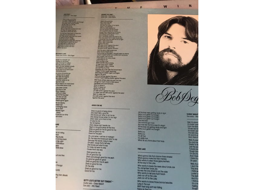 BOB SEGER & SILVER BULLET BAND AGAINST THE WIND BOB SEGER & SILVER BULLET BAND AGAINST THE WIND