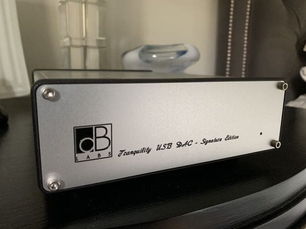 DB Audio Labs Tranquility USB Dac Signature Edition - F...