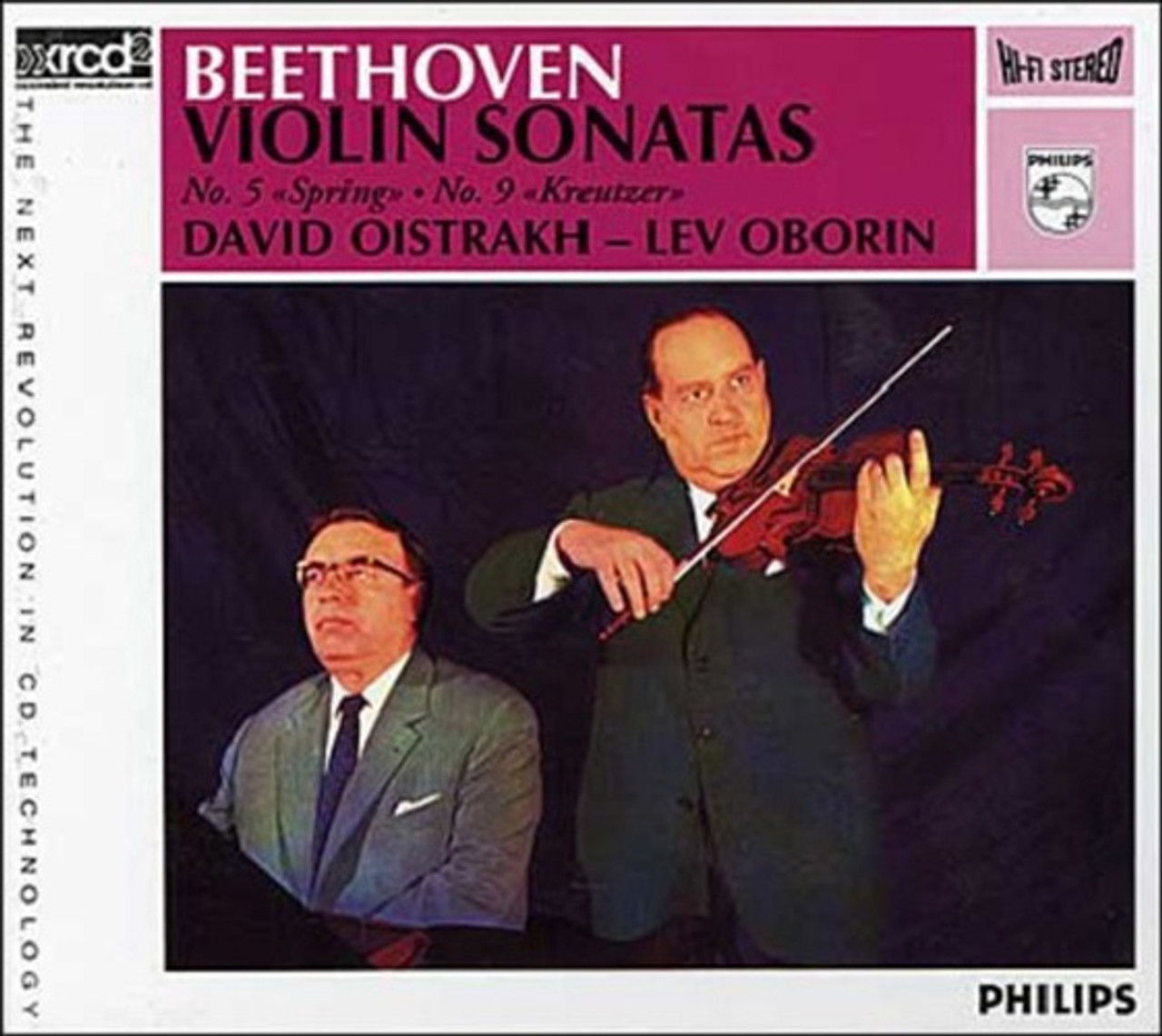 DAVID OISTRAKH BEETHOVEN VIOLIN SONATAS  XRCD