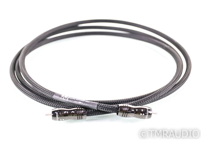 AudioQuest Black Mamba II RCA Cable; Single 2m Interconnect (35107)