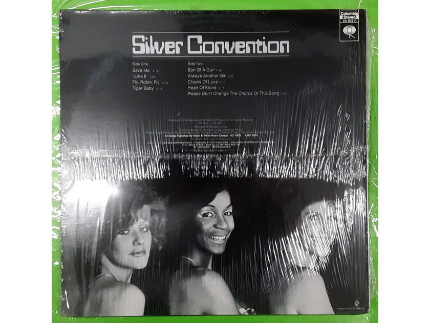 Silver Convention - Silver Convention 1975 CANADA SEALED VINYL LP CBS RECORDS ES 90311