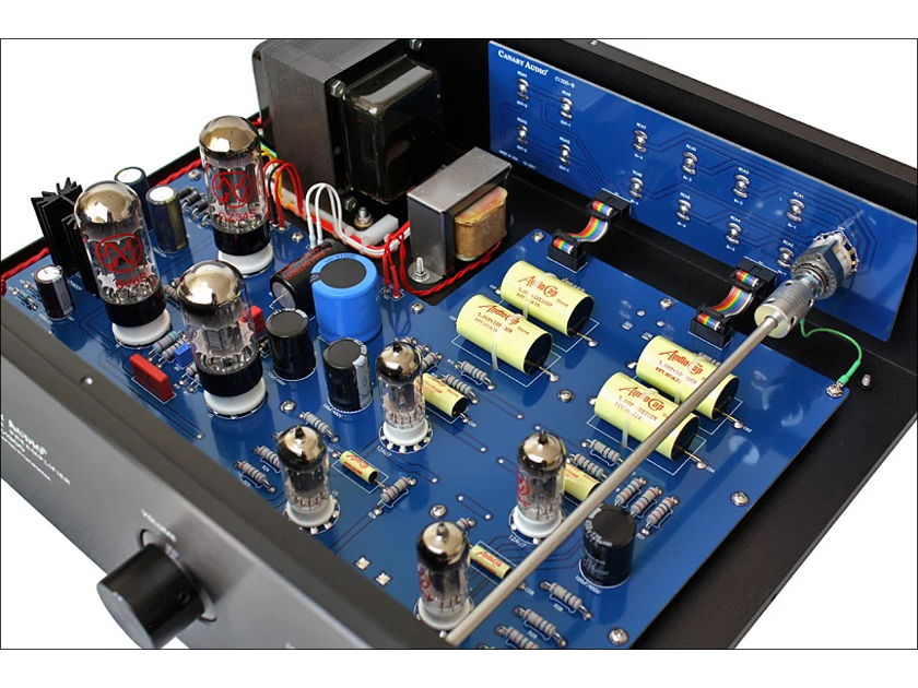 World-Class Tube Preamp with a 450 Watts per channel in CLASS A/B Amplifier!