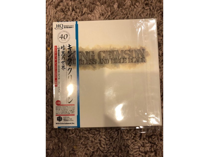 King Crimson - Starless and Bible Black 40th Annv Ed (Japan IEZP-29) Mint with both OBI strips