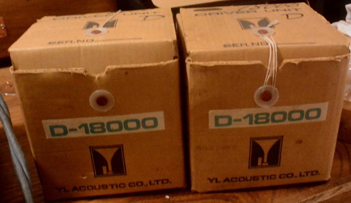 New old stock Pair YL-D18000 horn tweeter* checked by A...