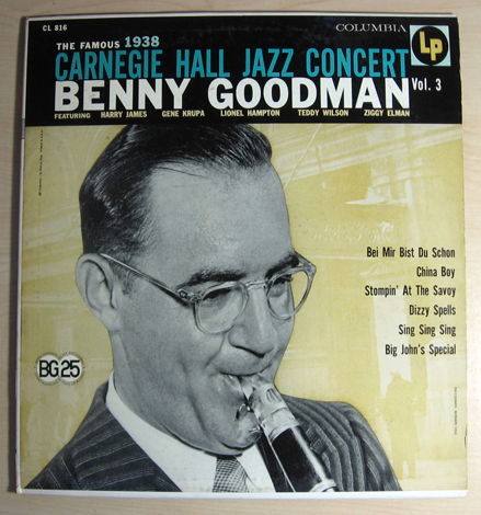 Benny Goodman The Famous 1938 Carnegie Hall Jazz Concer...