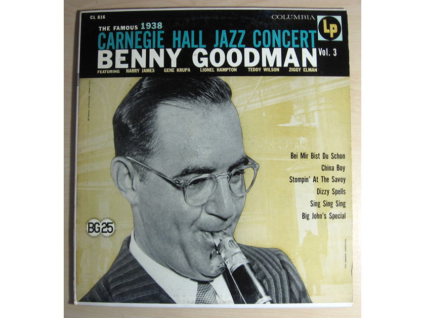Benny Goodman The Famous 1938 Carnegie Hall Jazz Concert Vol.3