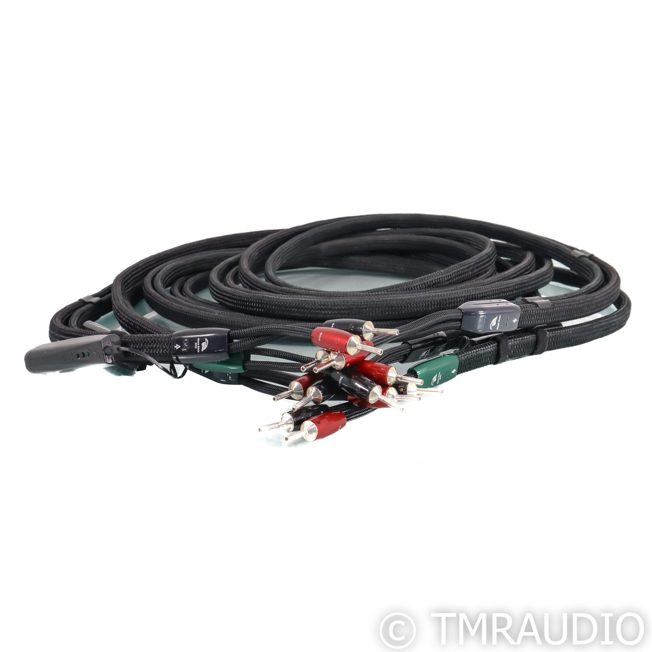 AudioQuest Robin Hood Bi-Wire Combo Speaker Cables; 12f...