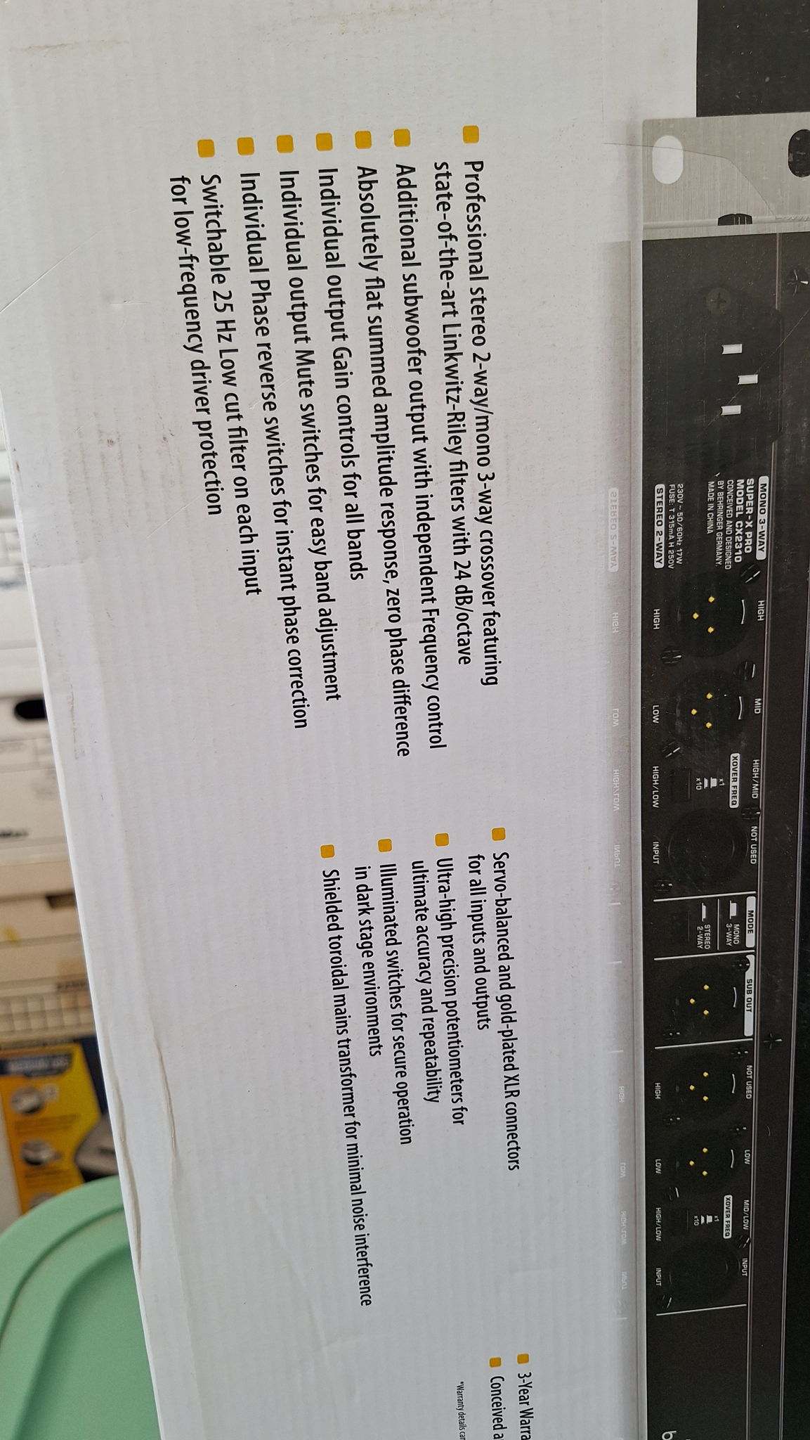 Behringer Super-x Pro CX2310 High Precision Stereo 2-Wa... 4