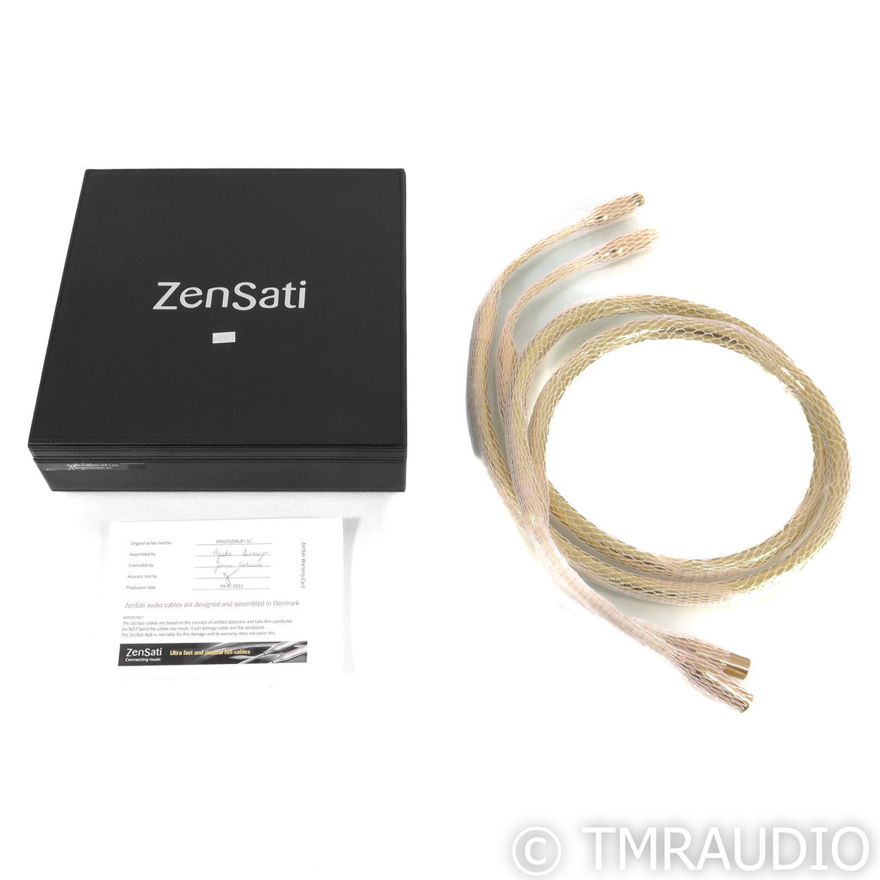 ZenSati Seraphim XLR Cables; 1.5m Pair Balanced Interco... 5