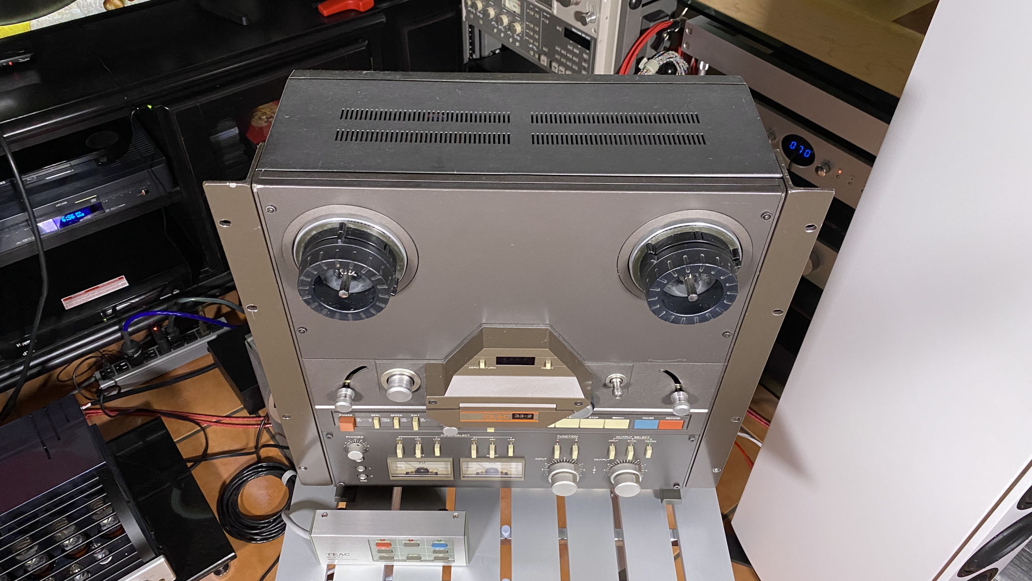 Teac 33-2 Reel-to-Reel Tape Recorder (includes: remote,... 2