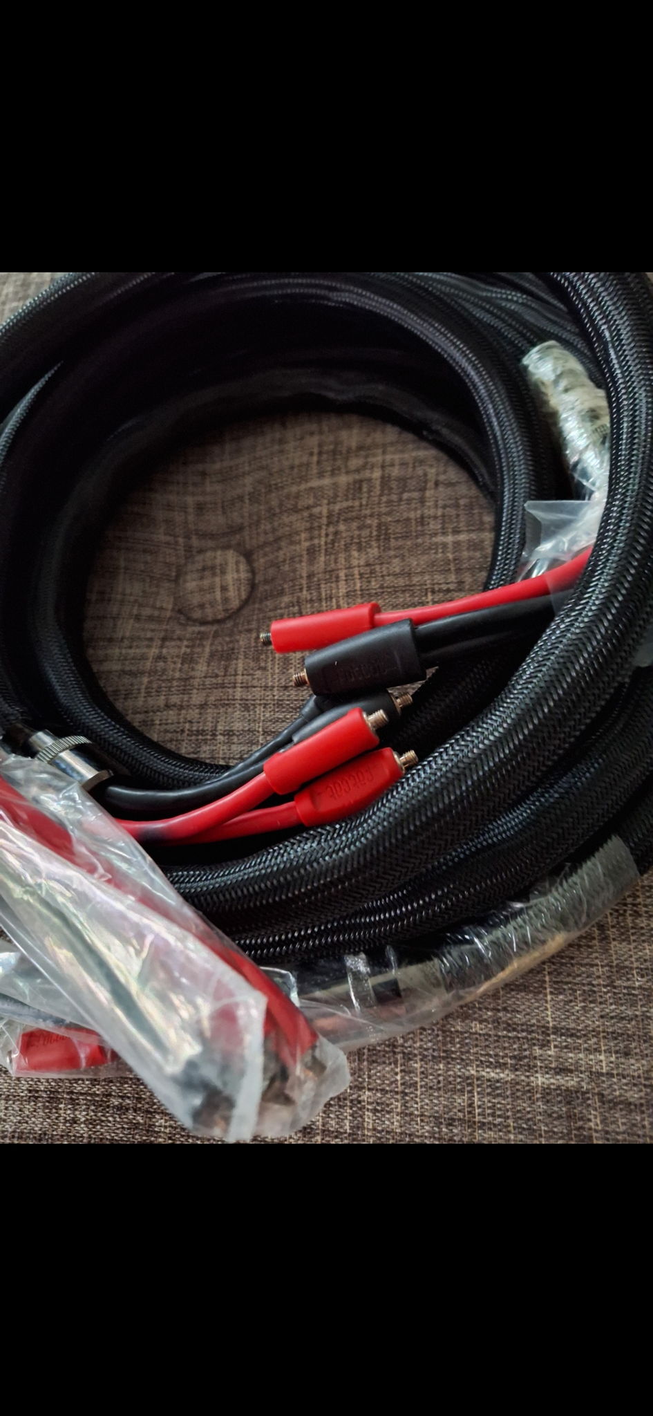 FATCAT affordable audiophile 2 meter speaker  cables ex... 11