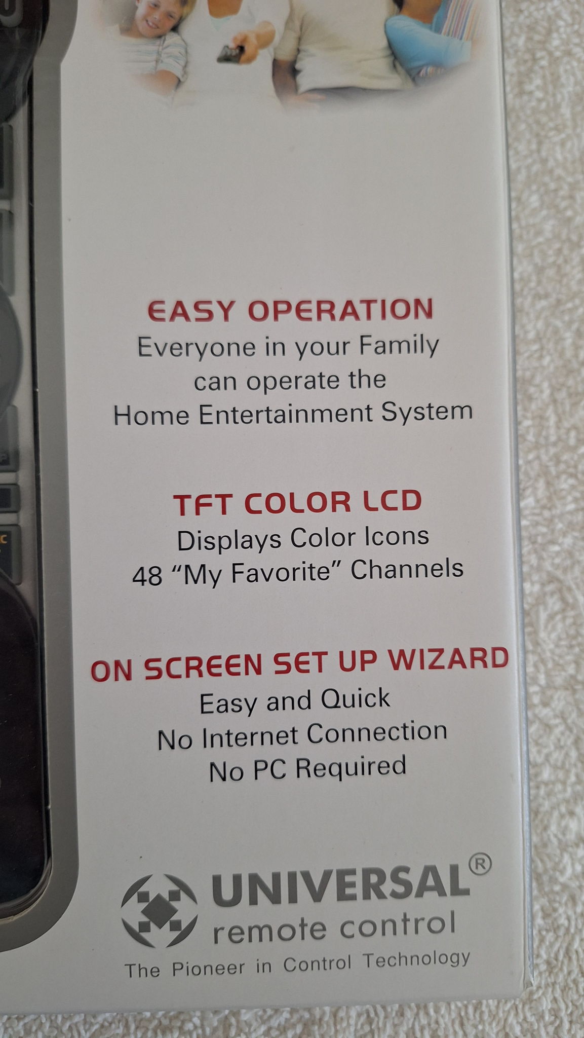 Universal R50 Remote Control vacuum sealed BRAND NEW 4