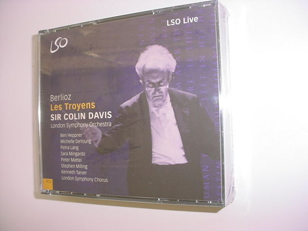 SEALED 4 CD SET Berlioz Les Troyens - Sir Colin Davis L...
