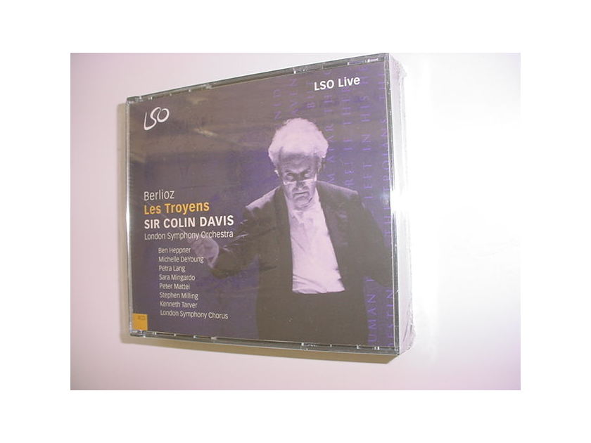 SEALED 4 CD SET Berlioz Les Troyens - Sir Colin Davis London symphony orchestra LSO Recorded LIVE in 2000  2002