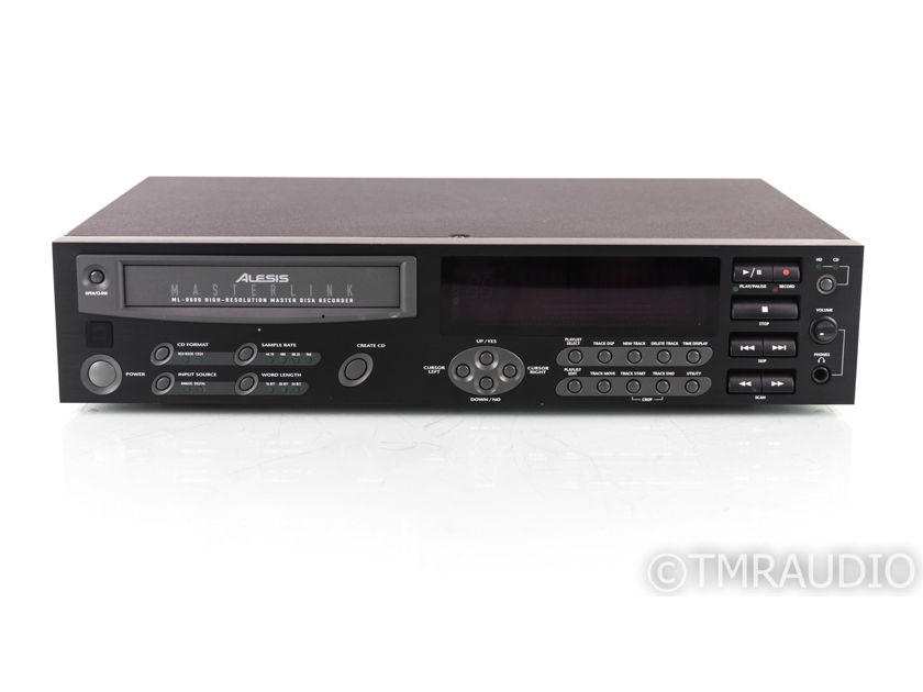 Alesis Masterlink ML-9600 CD / Hard Disk Recorder; ML9600 (19800)