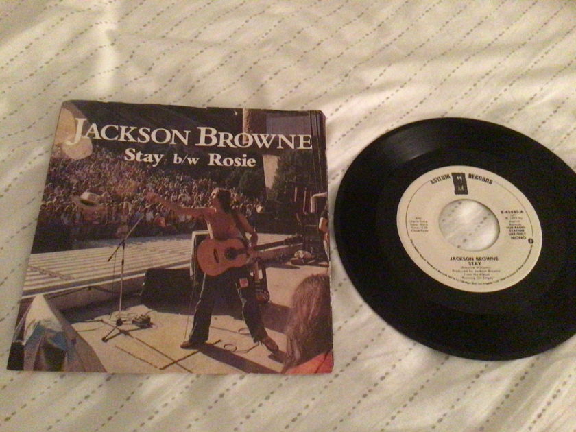 Jackson Browne Promo Mono/Stereo With Sleeve  Stay