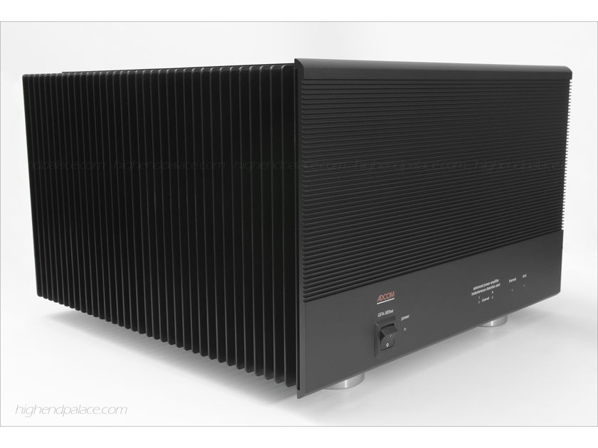 ADCOM GFA-585SE. New 450 Watts Per Channel CLASS A/B Balanced Amplifier Deal!
