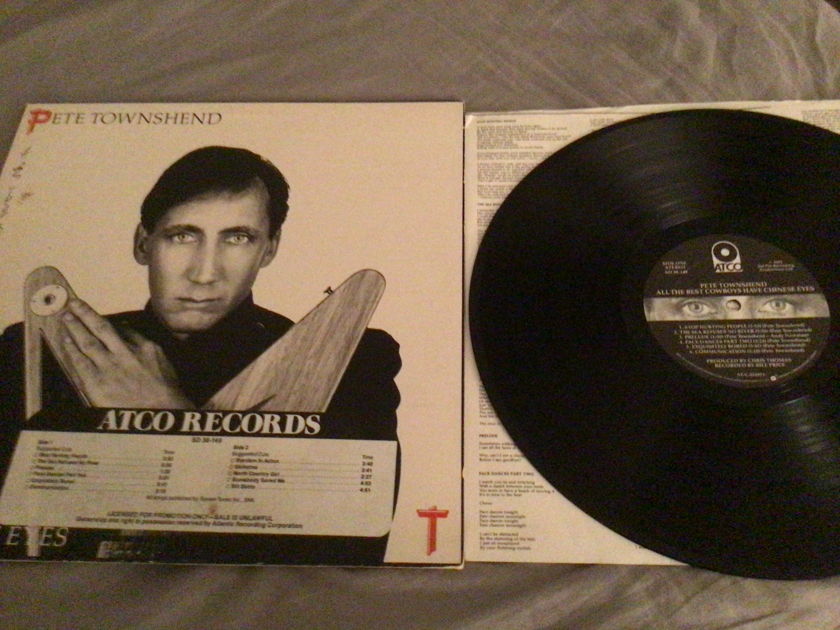 Pete Townshend  All The Best Cowboys Have Chinese Eyes Promo