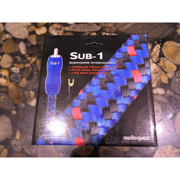 Audiooquest Sub-1 subwoofer cable