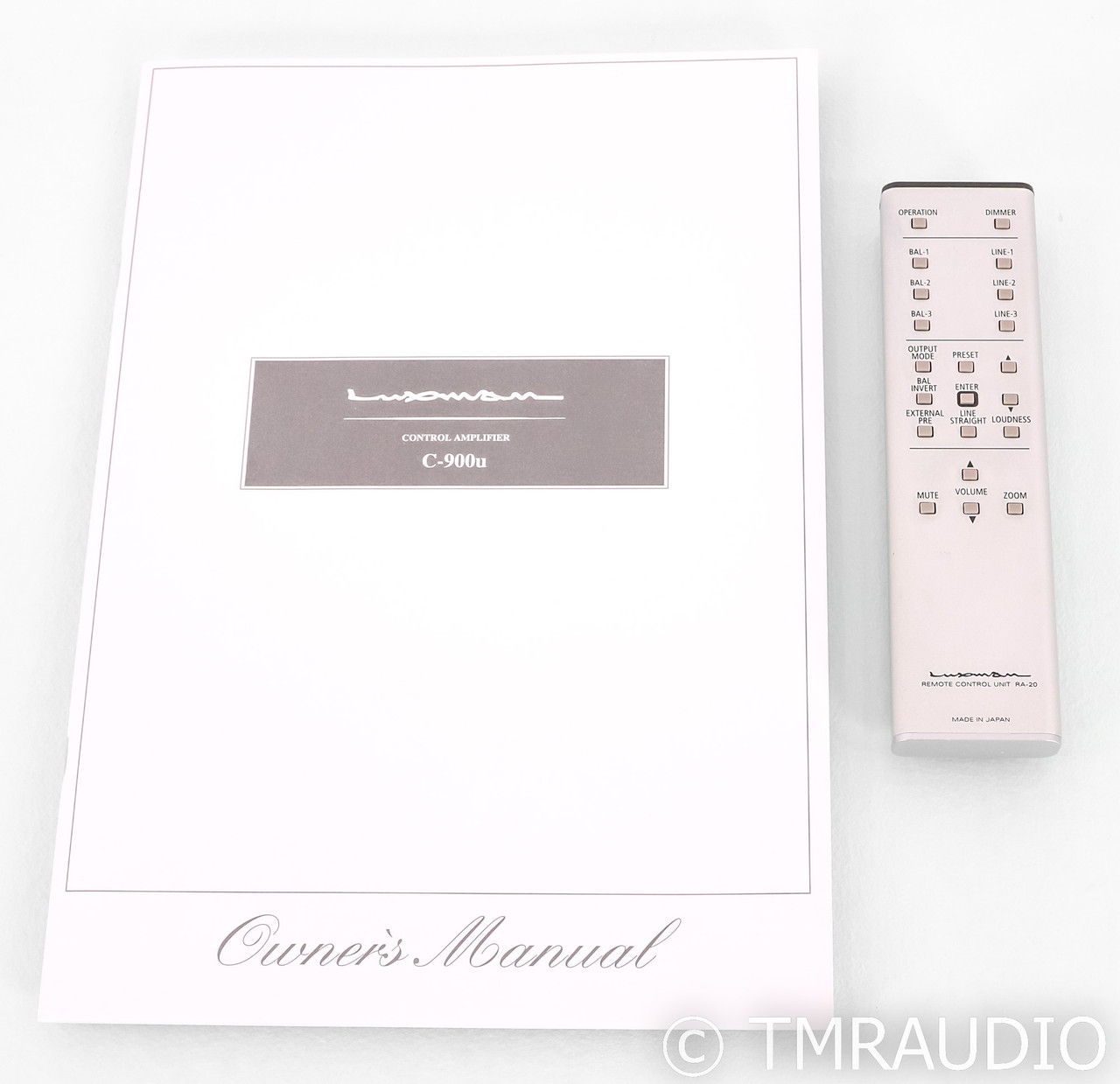 Luxman C-900u Stereo Preamplifier; C900u; Silver; Remot... 9