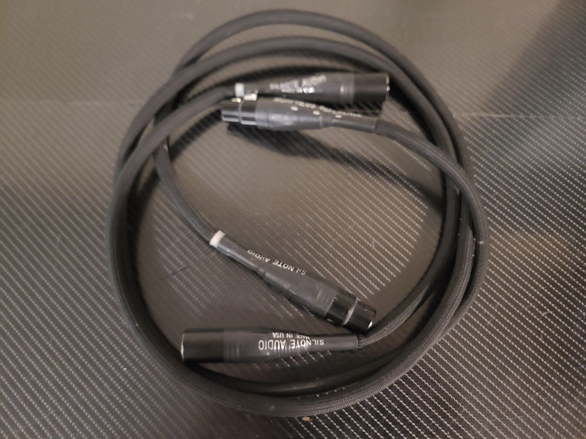 Silnote Audio  Morpheus Reference Interconnect Cable. 1 meter XLR.