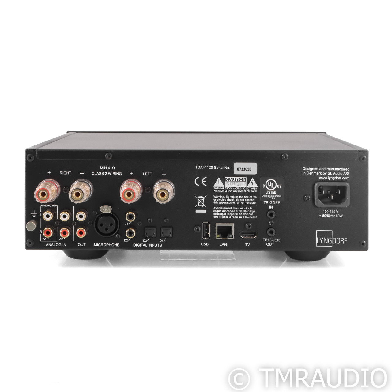 Lyngdorf TDAI-1120 Stereo Integrated Amplifier; MM Phon... 5