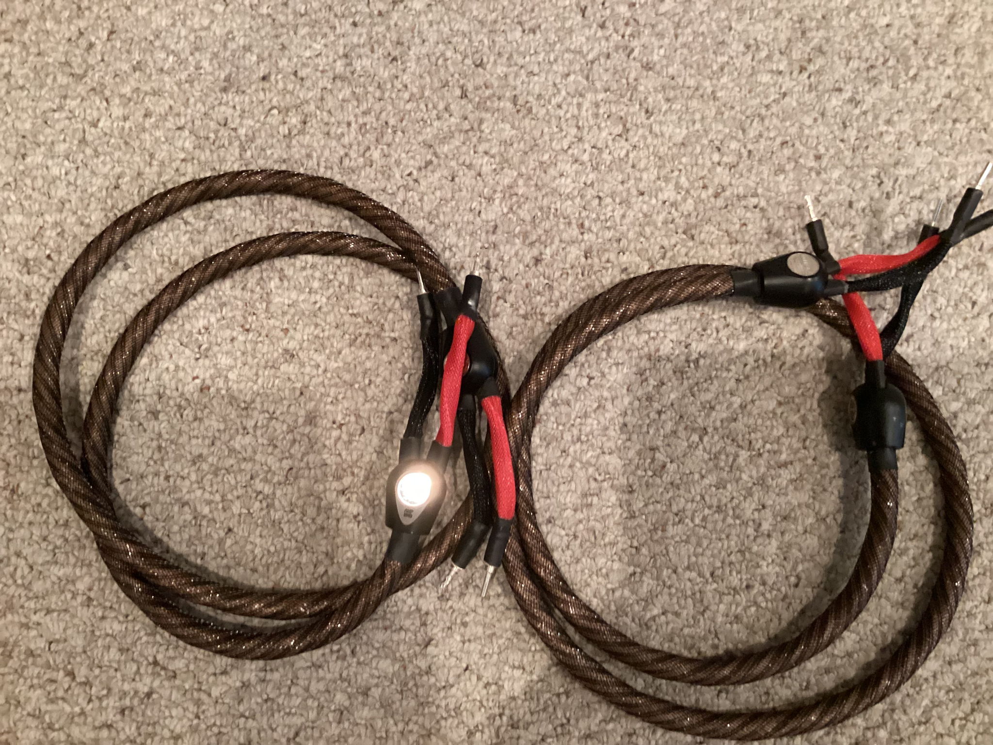 Wireworld Eclipse 8 speaker cables 2 meters