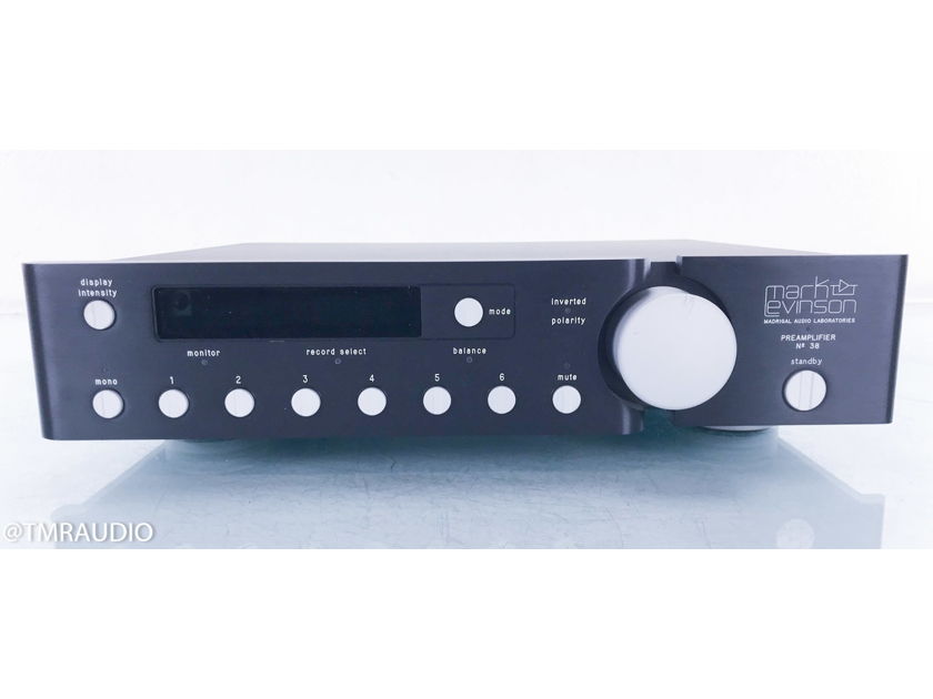 Mark Levinson No.38 Stereo Preamplifier; No. 38; Remote (17409)