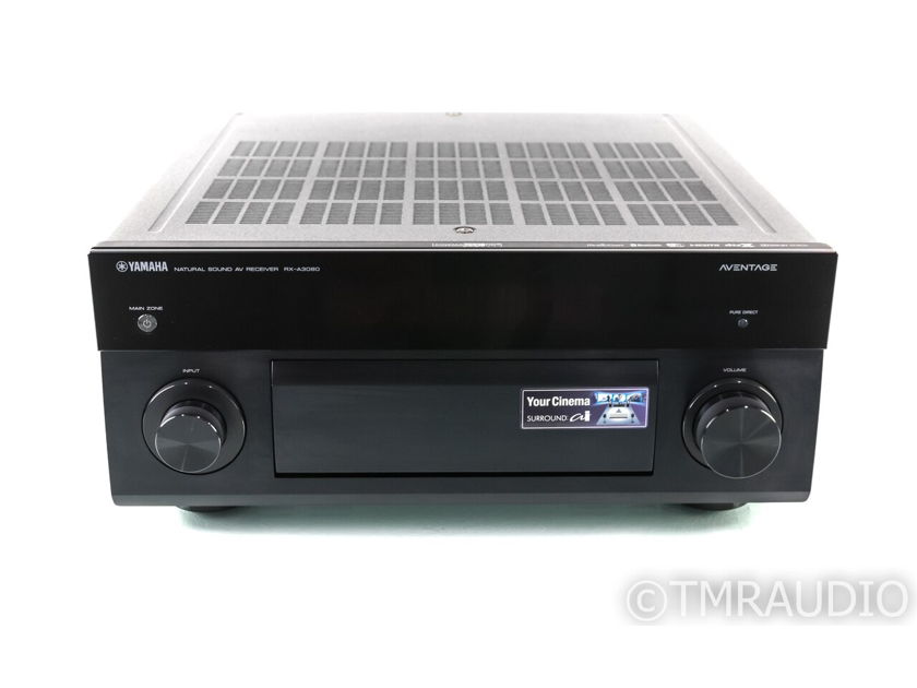 Yamaha RX-A3080 9.2 Channel Home Theater Receiver; RXA3080; Remote; Refurbished (25528)