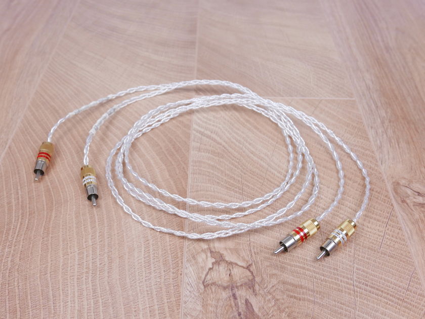 Kimber Kable KCAG pure silver audio interconnects RCA 1,5 metre