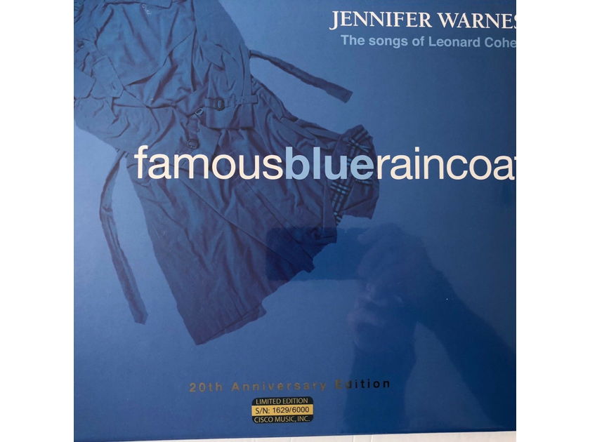 Jenifer Warnes - Famous Blue Raincoat CISCO - 2008 Sealed 3 LP Box Set - Numbered