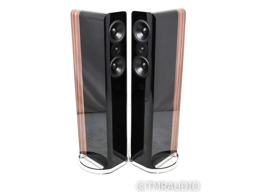 Q Acoustics Concept 500 Floorstanding Speakers; Black Pair (Open Box) (34699)