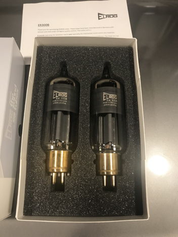 Elrog tubes  300B matched pair