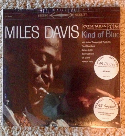 Classic Records singled sided 45 rpm LP's of Miles Davi...