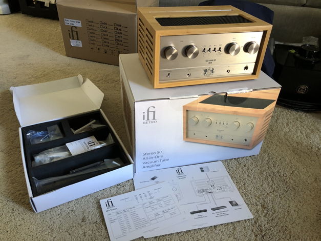 iFi Audio Retro Stereo 50 Integrated Amplifier