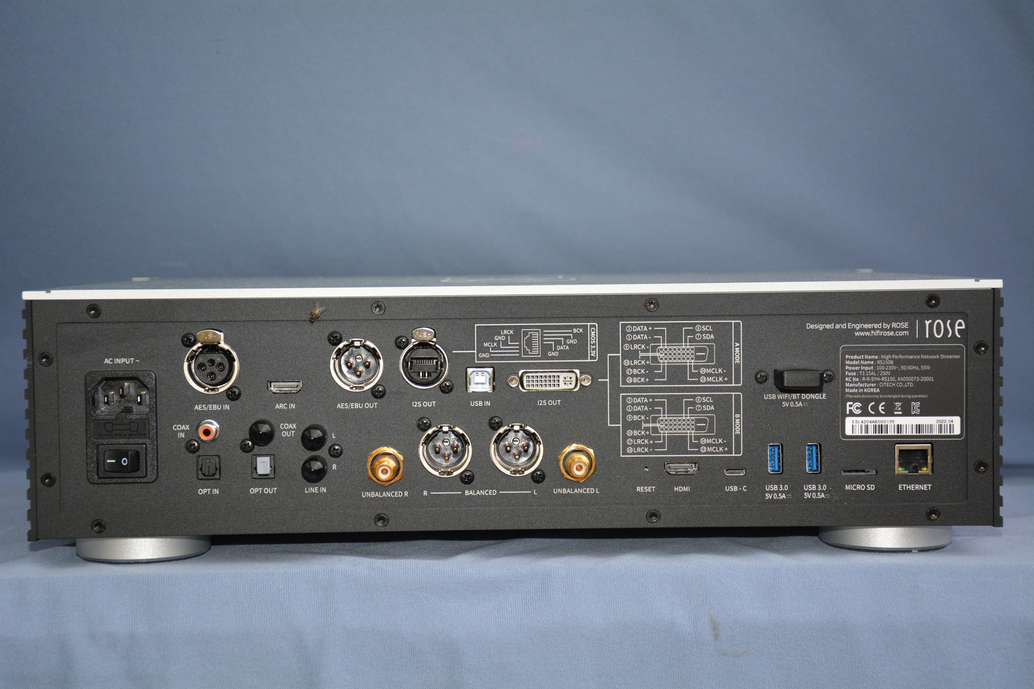 HiFi Rose RS150B Network Streamer 6