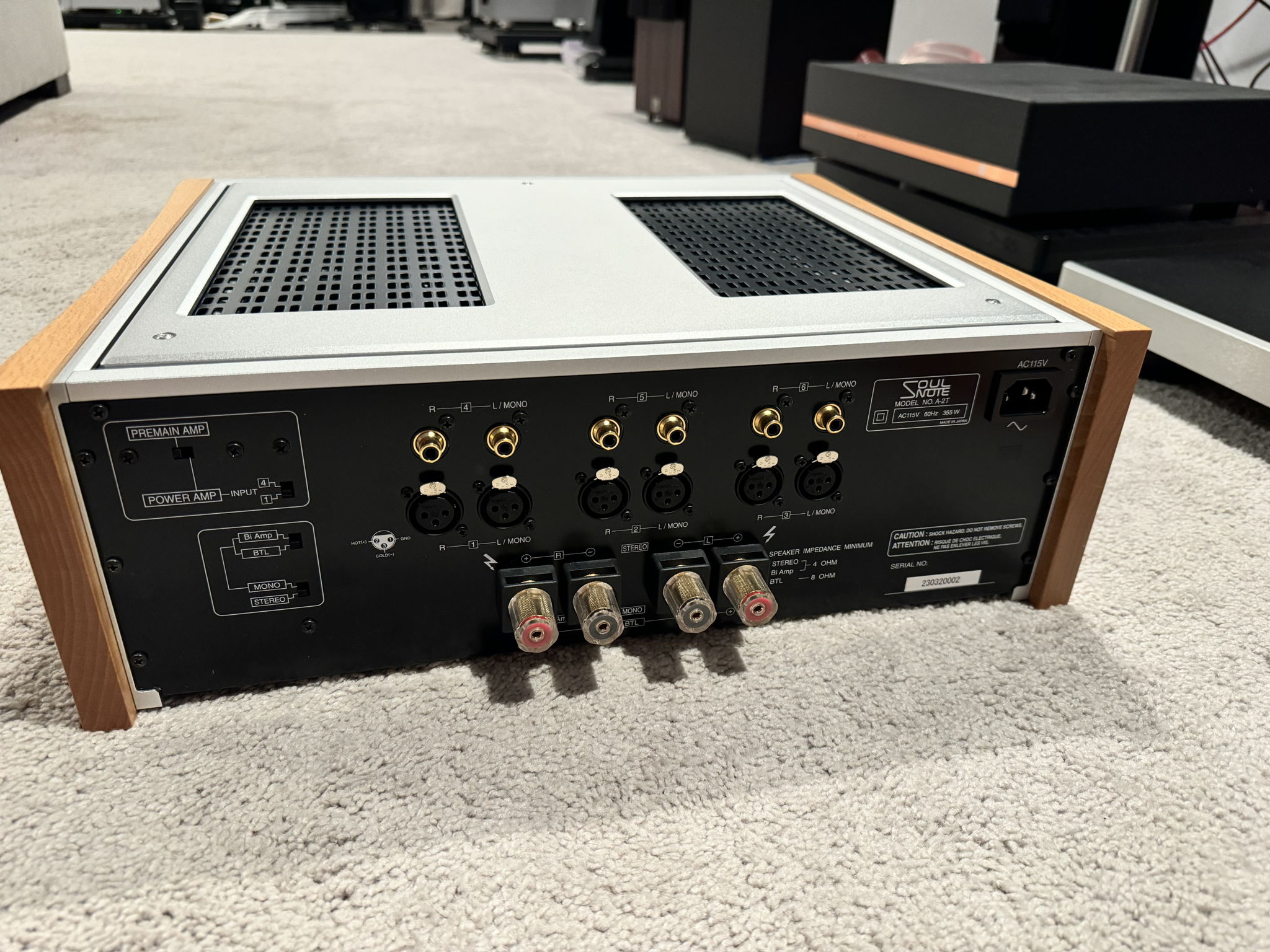 Soul Note A2 Integrated Amplifier 2