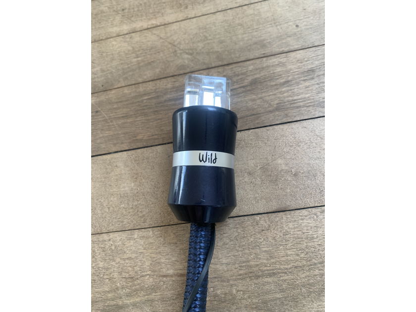 1 meter Audioquest WILD 15 amp AC power cable