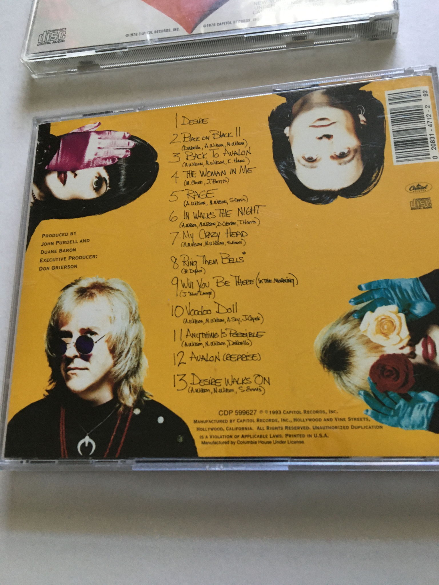 Heart 2 cd  Dreamboat Annie is sealed Desire walks on used 3